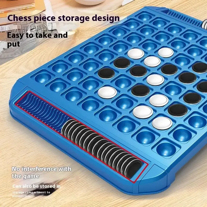 1 conjunto de brinquedos educativos divertidos para família, 2 jogadores, gamão, estratégia, jogos de tabuleiro de xadrez, brinquedo interativo portátil para crianças, para viagens em casa