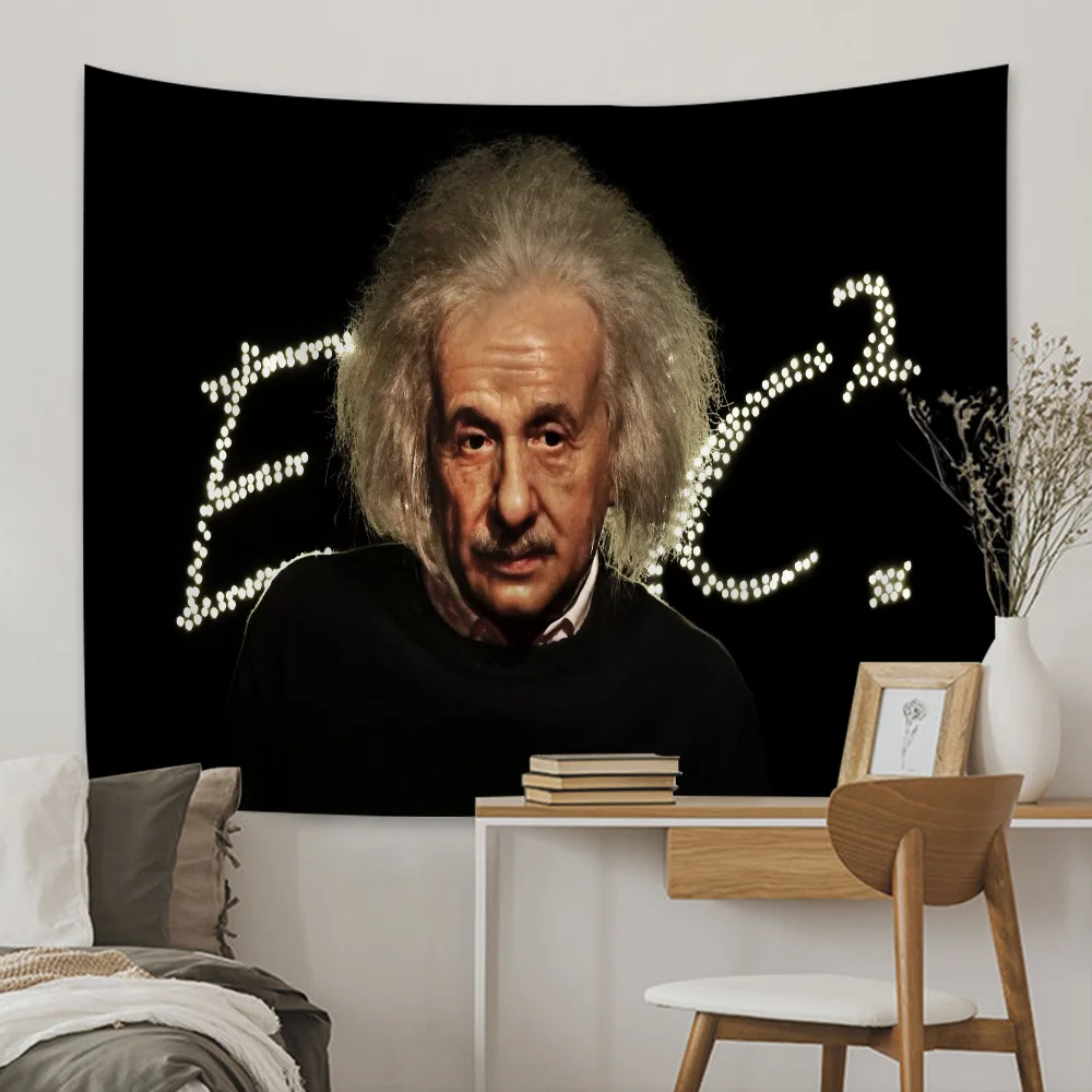 

Art Albert E-Einstein Math DIY Wall Tapestry For Living Room Home Dorm Decor Wall Art Decor