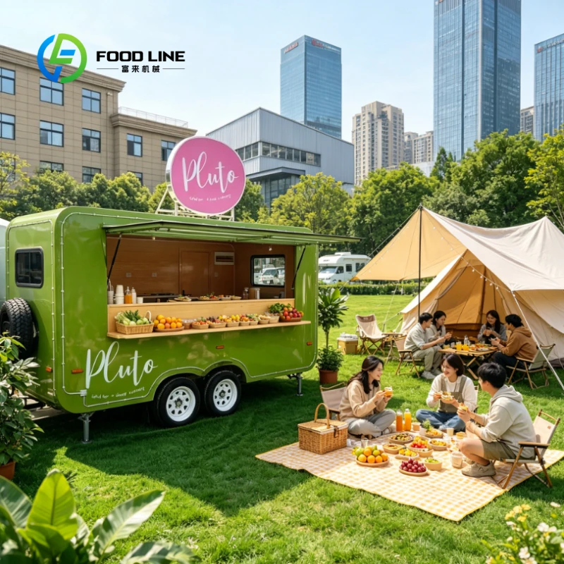 Coffee Equipment Brands - Customized Brand Mobile Food Trailer, Fully