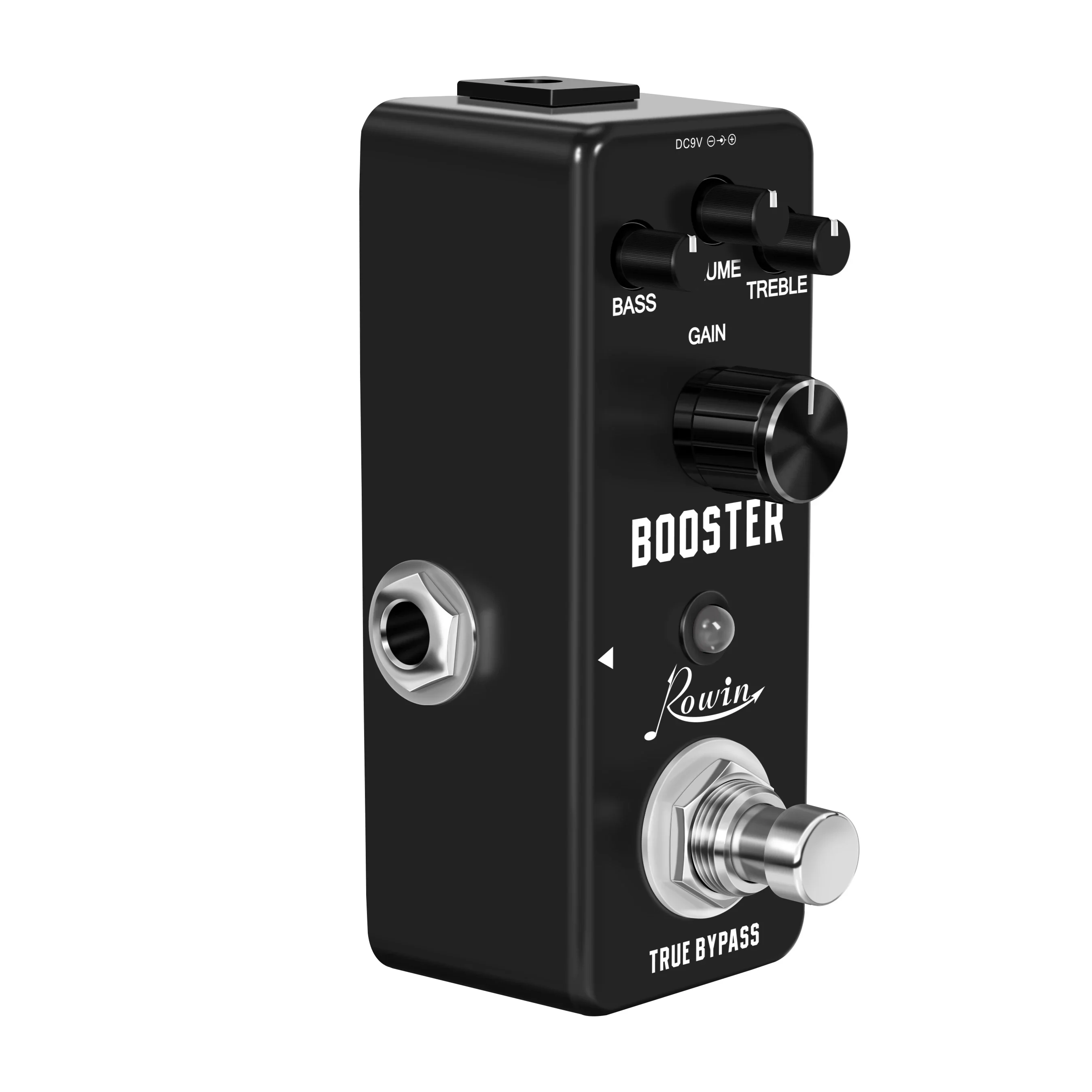 Rowin Guitar Pedal Booster Effect Pedals Boost Effector Pure Analog Signal Amplification Sound Bass Volume Treble