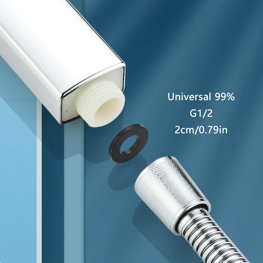 3-режимная насадка для душа, экономия воды, ручная насадка для душа с большим расходом воды, усилитель высокого давления, аксессуары для ванной комнаты в отеле