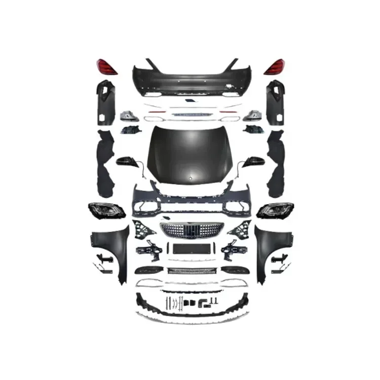 Full Body kit for BENZ W221 Modified to W222 Maybach Body Kit Bodykit for Classic Auto Parts