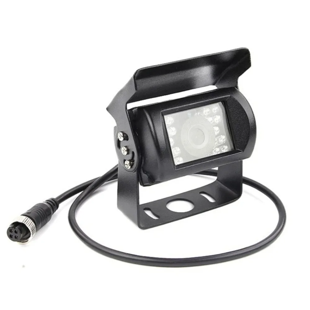 1080P AHD Truck Rear View Backup Camera 12-24V 18 LED IR Night Vision Waterproof Reversing Parking Camera for Bus Van RV Monitor