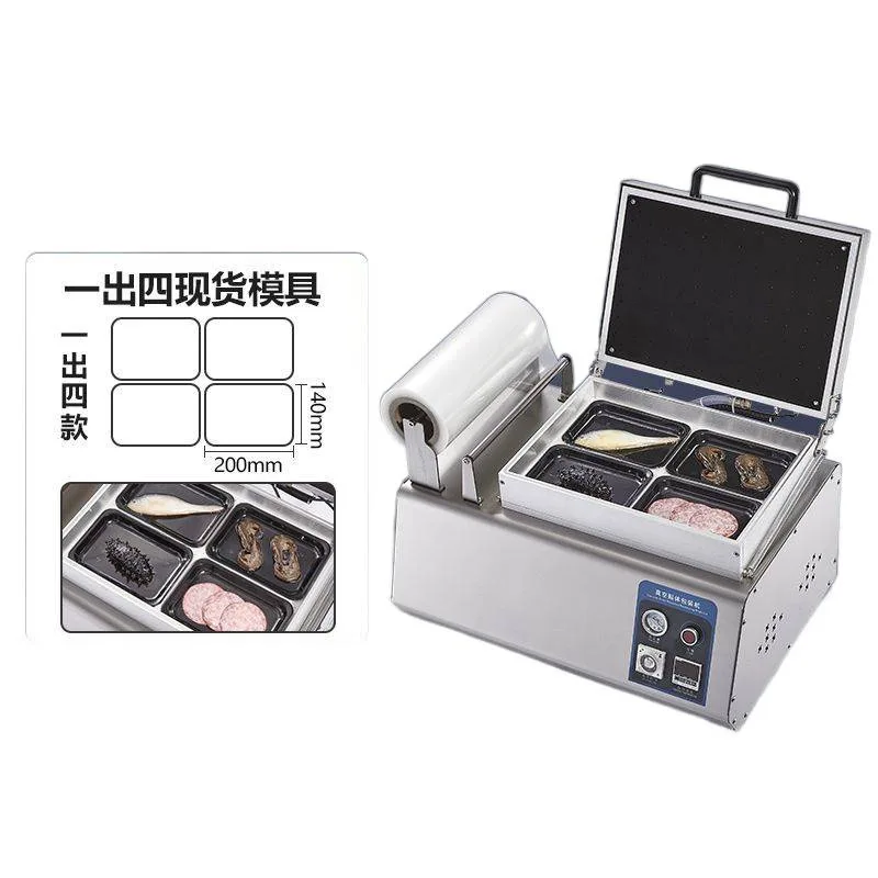 Food vacuum body packaging machine Commercial fresh-keeping packaging sealing and laminating machine
