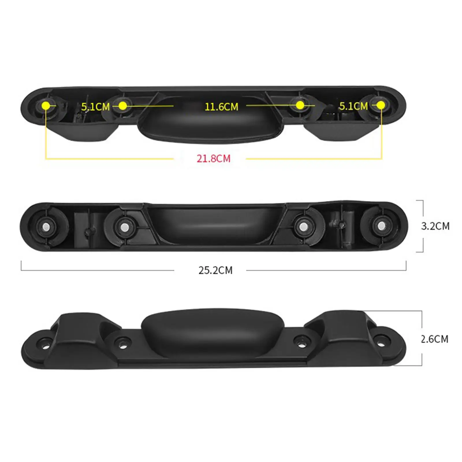 Luggage Replacement Part Bottom Stud Feet Foot
