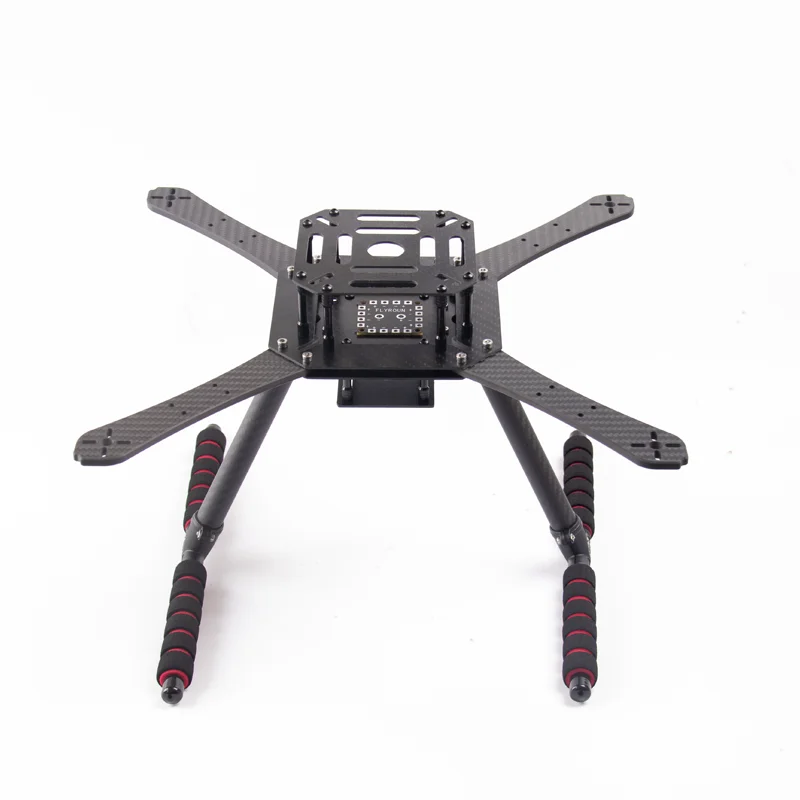 Flyroun Q380/Q350 quadrotor multi axis 8/9/10 inch UAV frame carbon fiber center board open source frame fall resistant racing