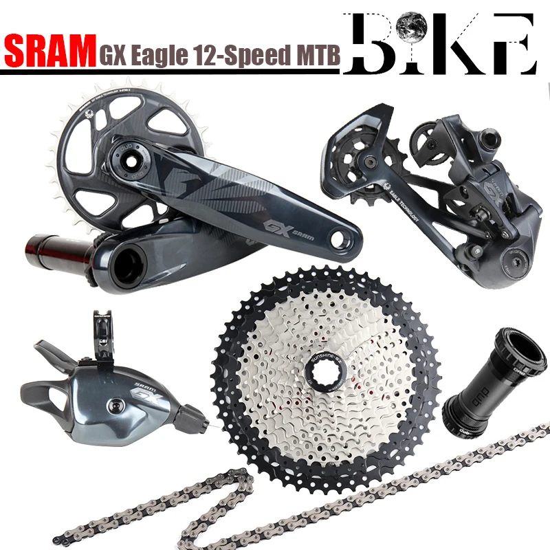 SRAM GX EAGLE 1x12 12 V Groupset DUB Kit Trigger Shifter Rear Derailleur 11-52T k7 HG  Chain Crankset Bicycle accessories