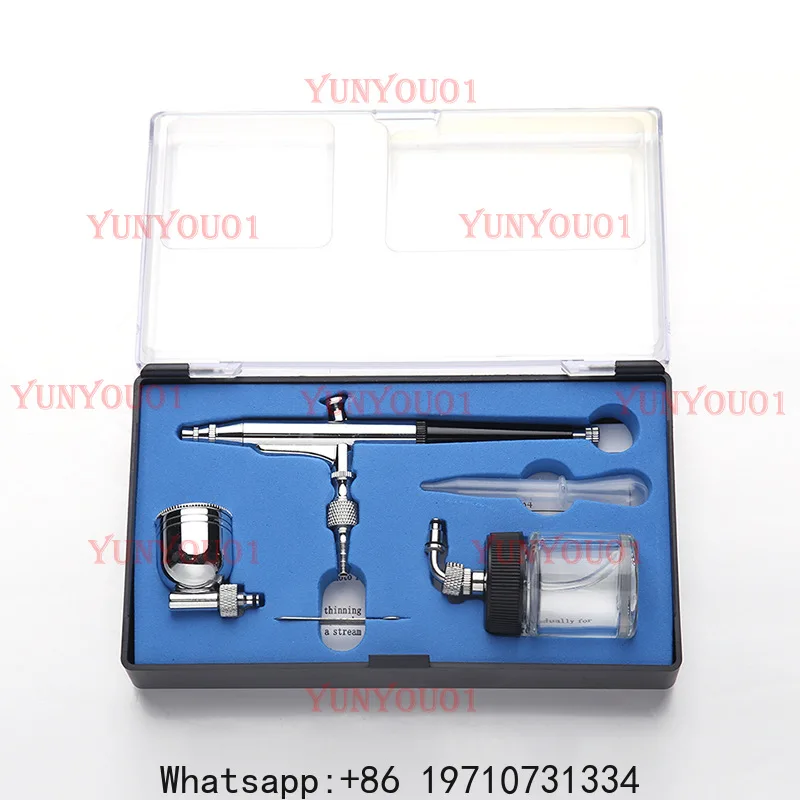 HD134 Side Kettle Gun Model Airbrush Air Pump/Mural Spray Gun/Model Coloring Spray Gun/Furniture Restoration