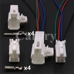 1 Set 4P 90980-10795 AC Assembly Auto Male Plug Female Socket Car Cable Harness Connector 6520-0349 7282-1042