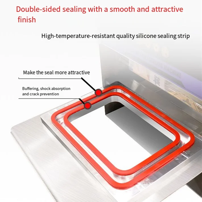 Quality Desktop Sealing Machine Plastic Preserve Sealing Machine Ready-to-Eat Food and Fresh Fruit Takeout Packaging Machine