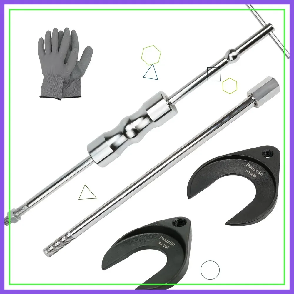 

Inner CV Axle Puller Tool Set with Slide Hammer & Adapters for Front Wheel Drive Vehicles