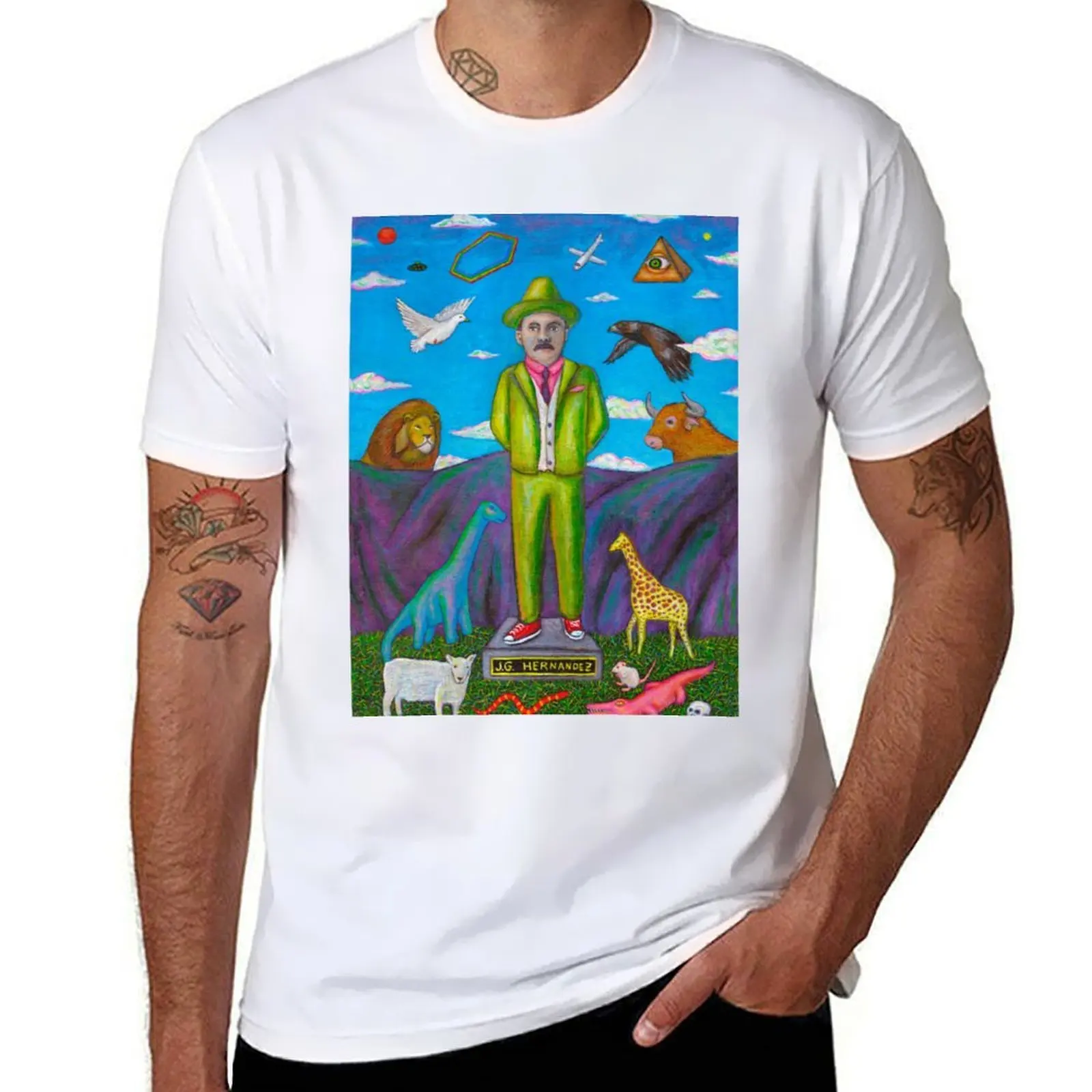 

shirt man t for tshirt shirts cotton graphic t man Jose funny T-Shirt 100% Gregorio Saint luxury Hernanez