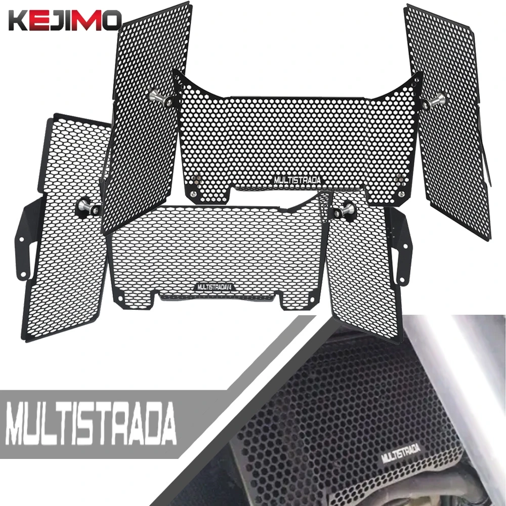 

Multistrada V4 S V4S Sport MultistradaV4 Pikes Peak 2021- 2025 2026 for ducati Motorcycle Radiator Guard Protector Grille Cover