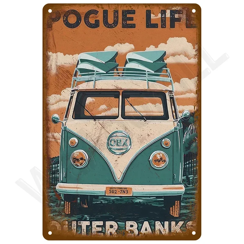 Vintage Bar Metal Signs Bathroom House Living Room Home Retro Wall Decorations Items Luxury Decor Interior Art Posters  Signs view 5
