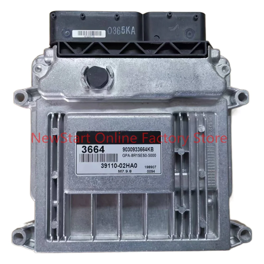 

39110-02HA0 New ECU Original Car Engine Computer Board Electronic Control Unit M7.9.8 3664 Fit for Hyundai Car