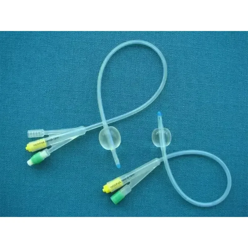 

Disposable Medical Silicone Catheter Factory Price Medical 2 Way or 3 Way