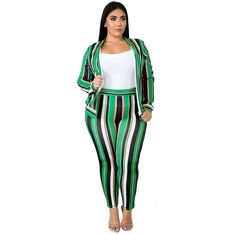 XL-5XL Fall Outfits Plus Size Sweatsuit Voor Vrouwen Kleding Trainingspak Tweedelige Sets Sport Print Vrouwelijke Broek Past Dropshipping