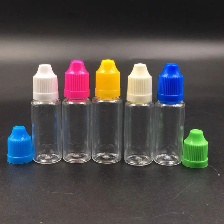 5Pcs 3-100ml Wholesale Empty Plastic PET Eyes Liquid Droppers Bottles Extrusion Vape Portable Reusable Travel Containers