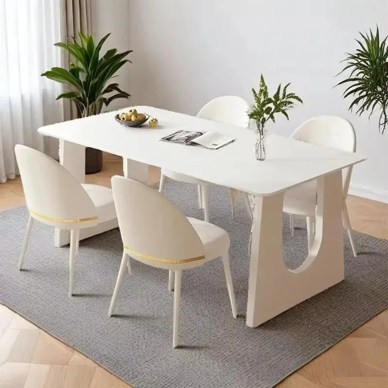 

Small Metal Dining Tables Eating Design Luxury Modern Dining Tables Wooden Space Saving Tavolo Da Pranzo Furniture Apartments