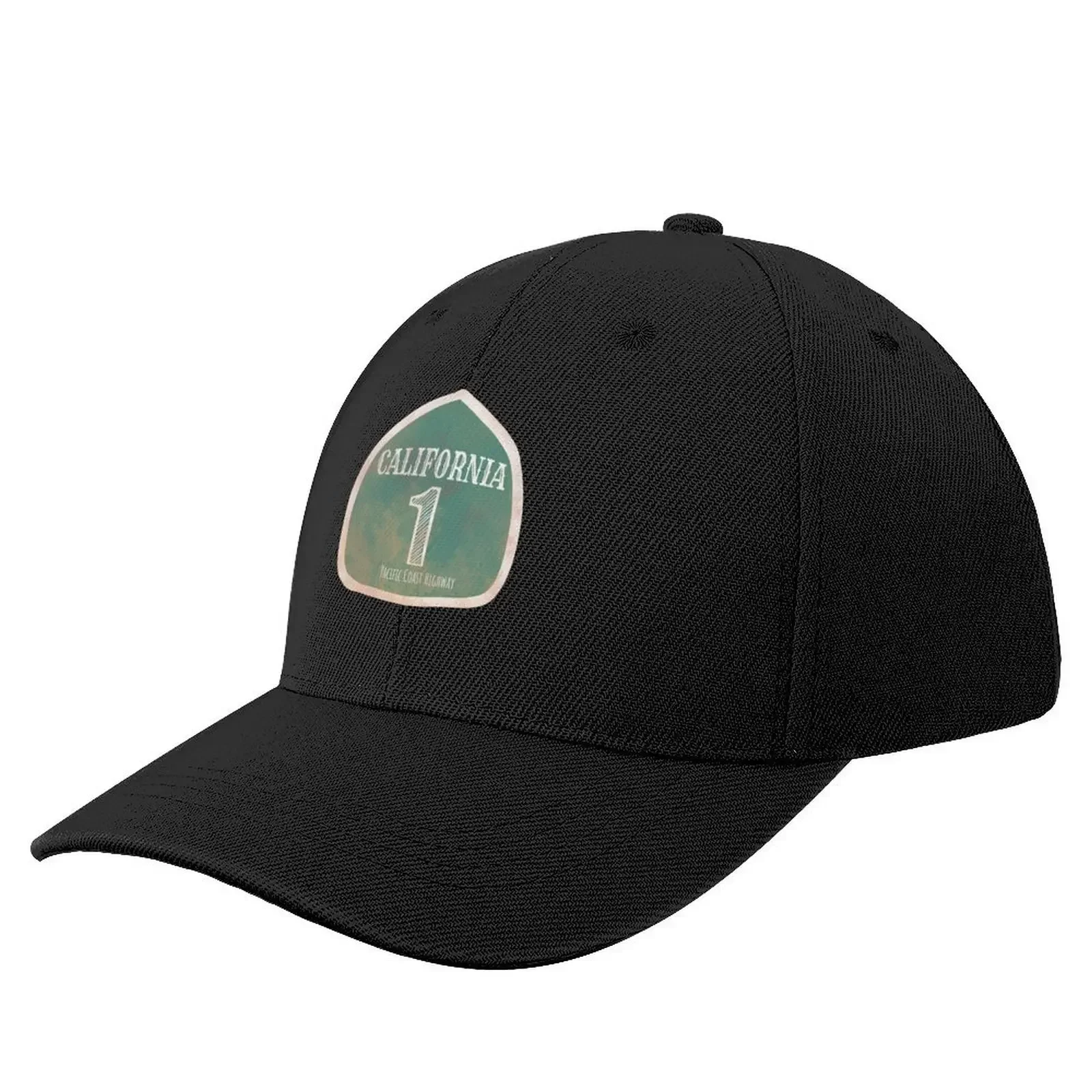 Pacific Coast Highway 1 Road Sign Baseball Cap Designer Hat Sun Cap Custom Cap Beach Mens Caps Women's