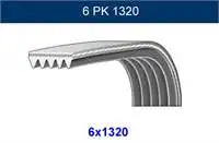 GPK6PK1320 internal channel recording (6pk1318) DOBLO ALBEA CORSA C 1,3 MULTIJET air conditioner