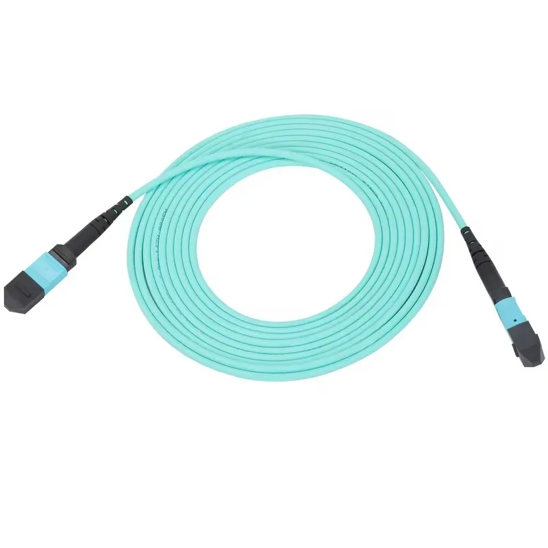 12 cores OM3 MPO Fiber Patch Cable UPC 1/2/3/5/10m jumper Female to Female Patch Cord multimode Trunk Cable Fiber Optic Cable