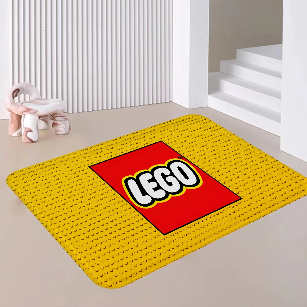 L-LEGOS tappetino da gioco tappeti lunghi zerbino da casa in stile nordico tappetini da bagno camera da letto arredamento moderno per la casa