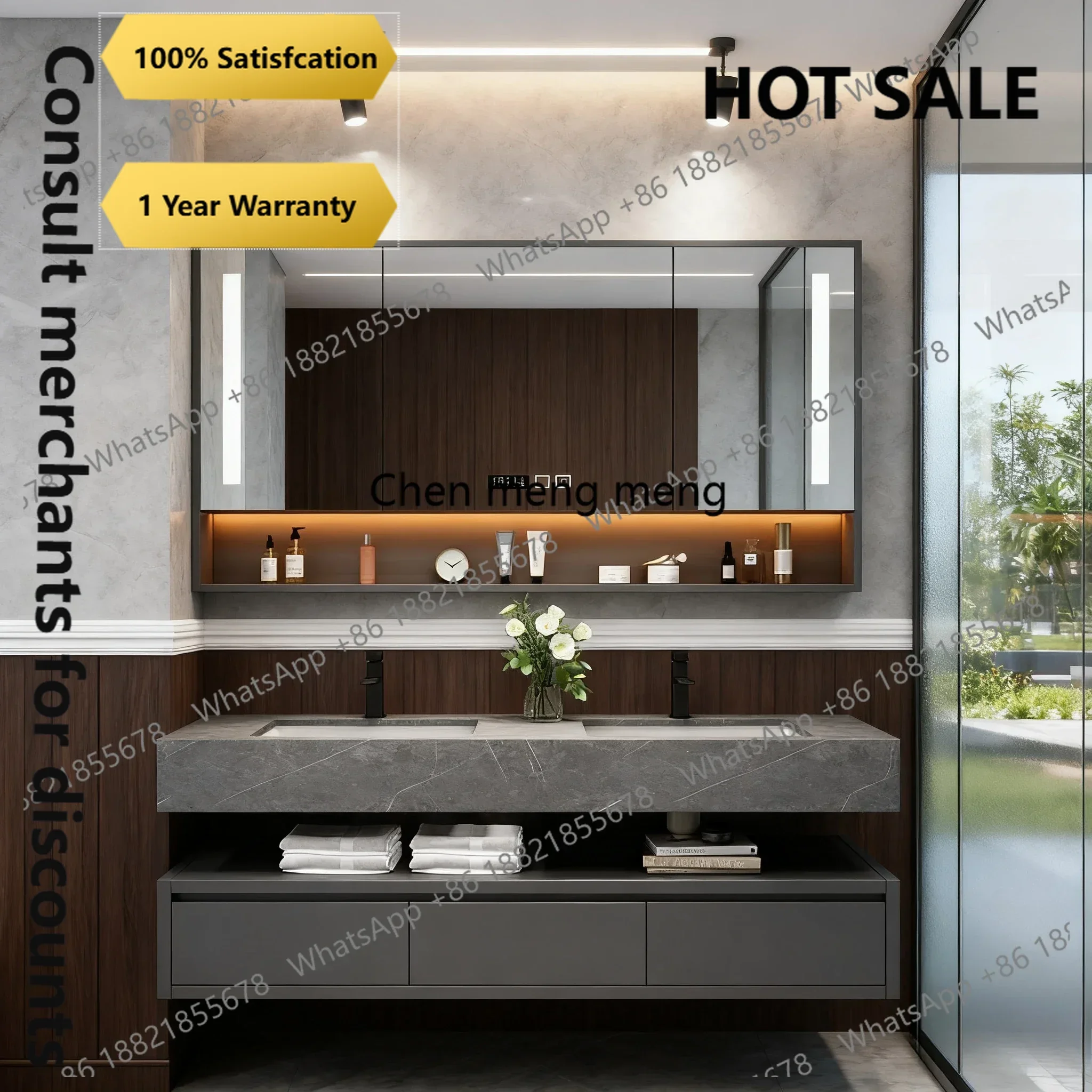 b67  Intelligent Wood Basin Bathroom Cabinet Furniture Under WashbasinBathroom Cabinet Meuble Salle De Bain Washbasin Double Hom