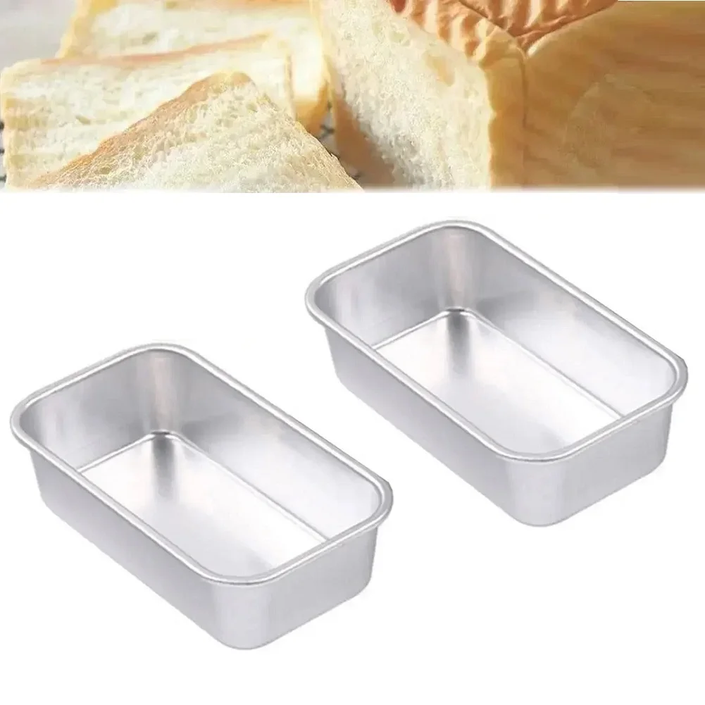 Cake Baking Tray Rectangular Loaf Pan Home Baking Bread Making Aluminum Alloy Fast Heat Conduction Lightweight