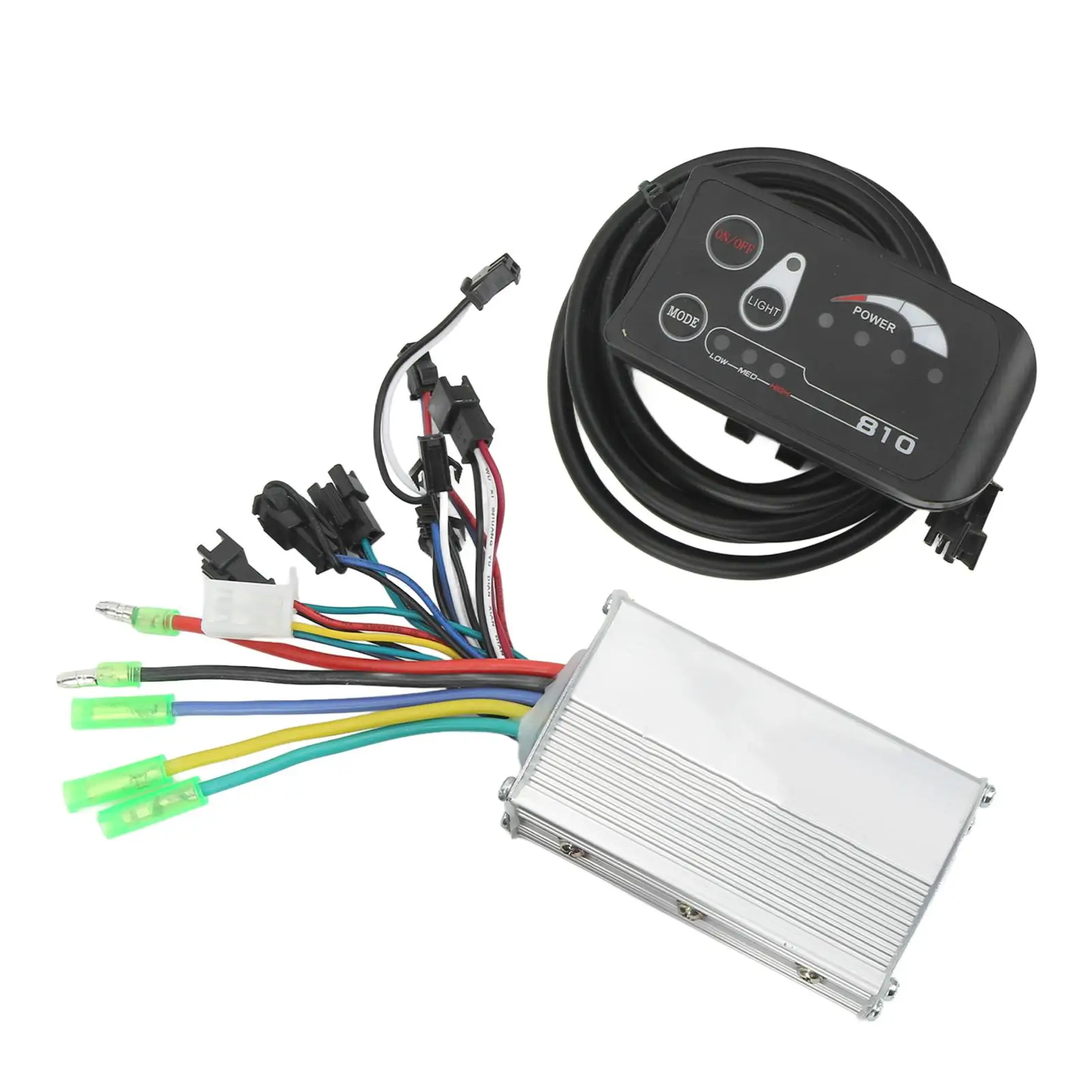 Electric Brushless Bike Controller Kit Motor Conversion Set 24V/36V/48V 250W/350W 810 Display Panel