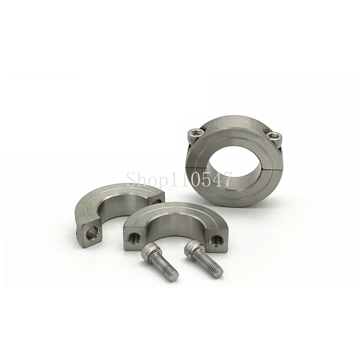 1PCS A2 Stainless Steel Solid Shaft Collar Clamping Ring Inner Dia 660mm With Screw for CNC Parts