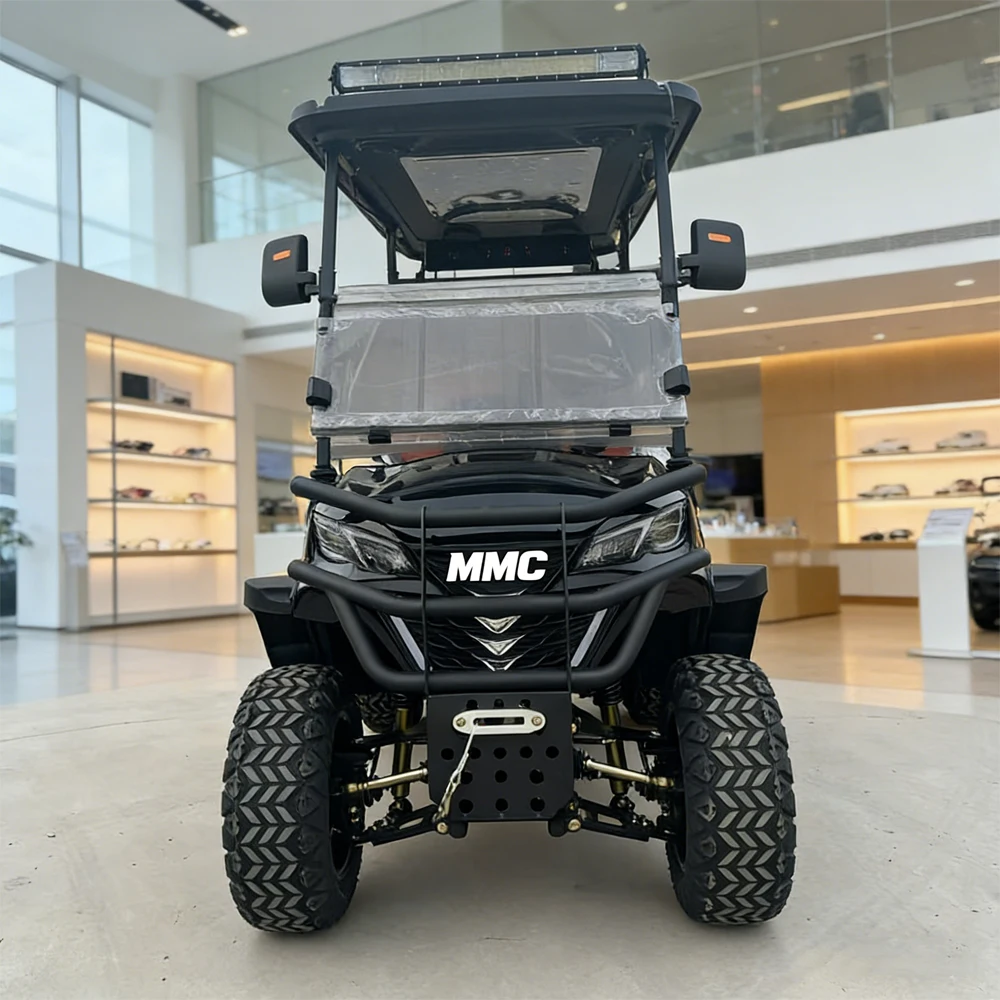 New Model Battery Powered Electric Off-Road 72/48 Volt Golf Cart 4 Seater Price 4 Wheel Drive Electric Golf Cart For Sale