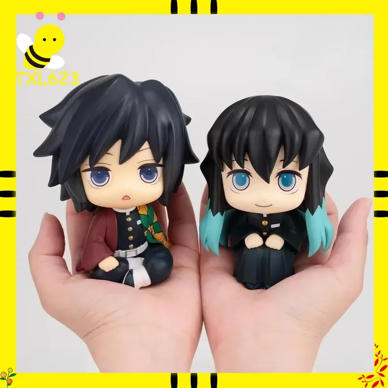 

Demon Slayer Anime Figure - 10cm Tomioka Giyuu & Tokitou Muichirou Figurine Customized Statue Model Doll Collection Gifts
