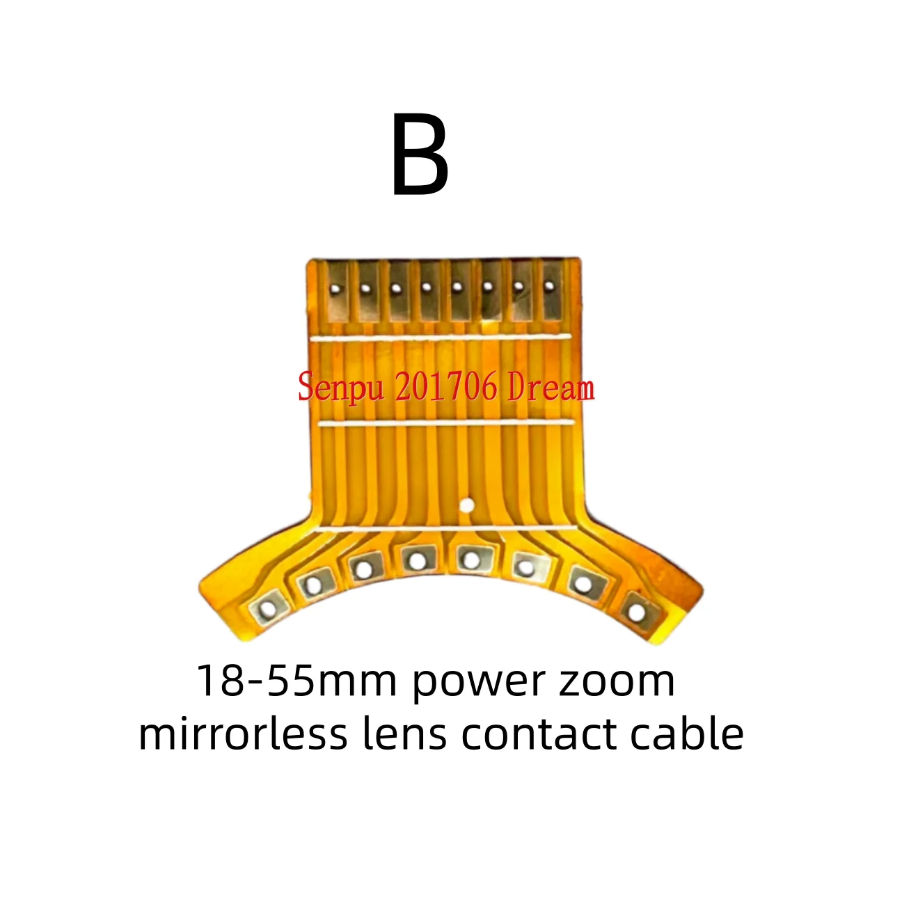 For Samsung 18-55mm 20-50mm Power Zoom Mirrorless Lens Contact Flex Cable, Lens Ribbon Cable Camera Repair Spare Part