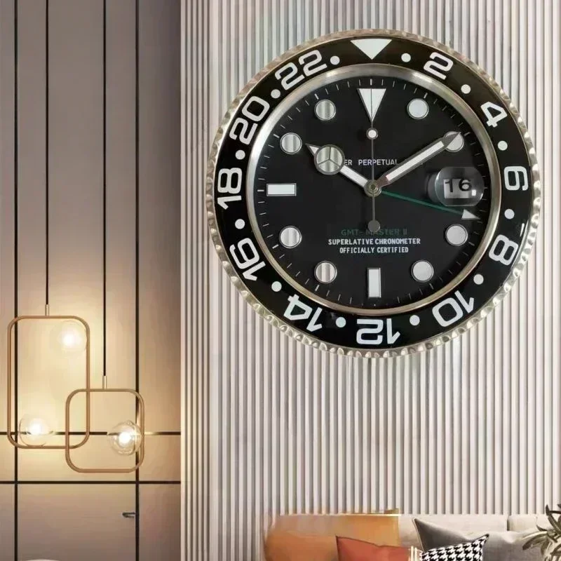 ROLE Wall Clock Modern Design Home Decor Large Wall Clocks Living Room Decoration Luxury Art Digital Watch Reloj De Pared