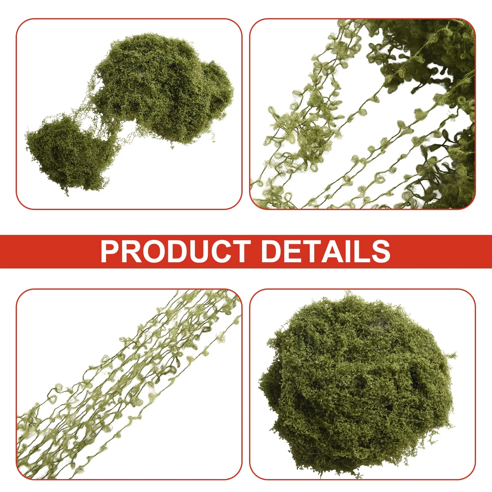 15cm*12cm*5cm 30g Artificial Moss Lightweight And Easy To Tear Natural Green Lichen Elements Versatile Decoration