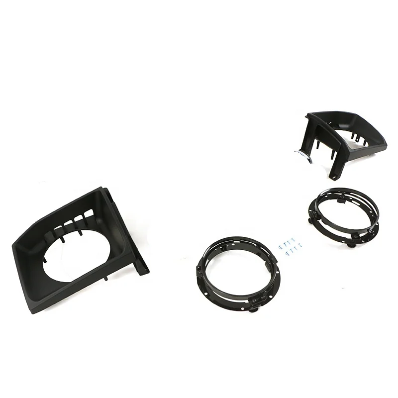 Auto Other Exterior Accessories Car Head Lamp Headlights Brackets Set Plastic Iron Rings Fit For PAJERO V33 V43 1991-1999