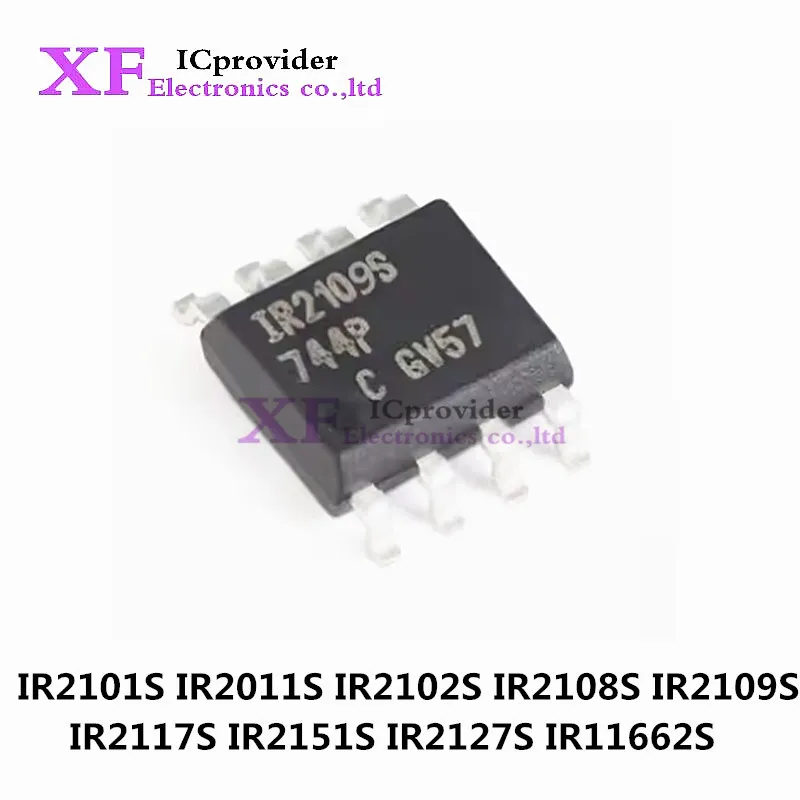 10Pcs New IR2101S IR2011S IR2102S IR2108S IR2109S IR2117S IR2151S IR2127S IR11662S STRPBF TRPBF SOP-8