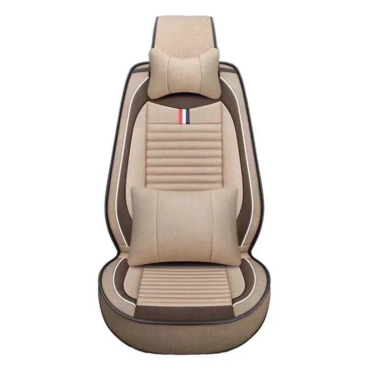 New Product Wholesale Linen Car Seat Cover 7 Seater Car Seat Covers Universal Size