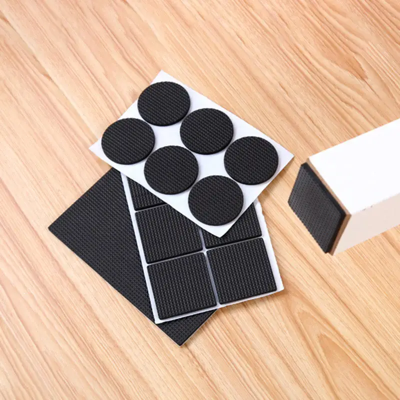 

Self Adhesive Furniture Leg Feet Protector Pad Chair Leg Pad Anti-Skid Scratch Resistant Furniture Feet Floor Protector Pads