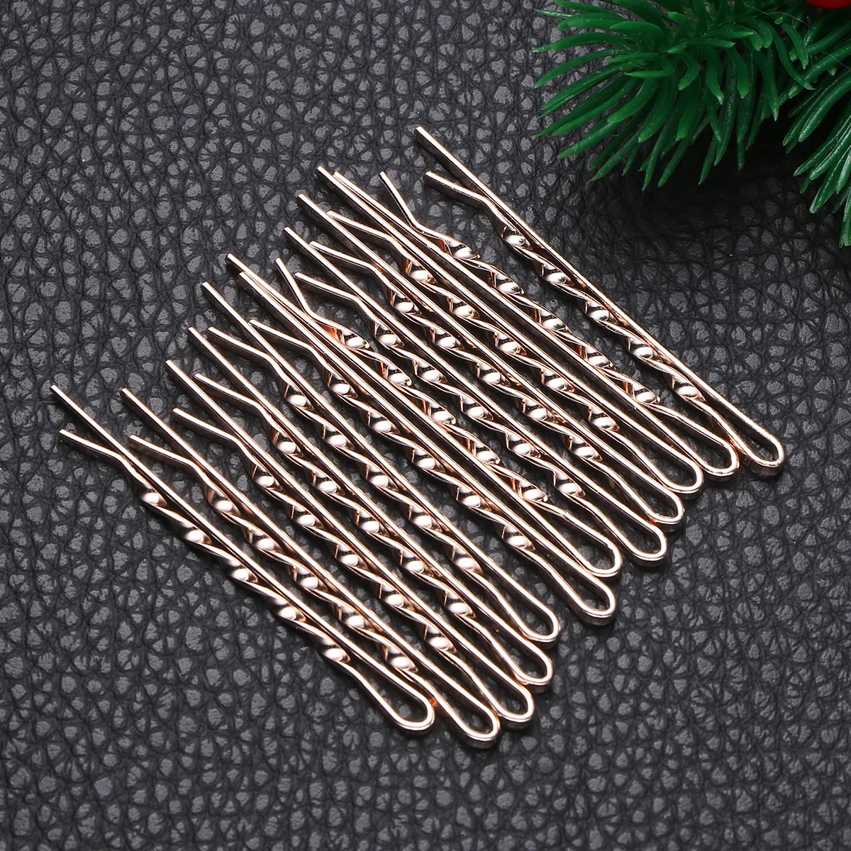 

72pcs Hair Clips Metal Alloy Strong Hold For Women Girls Elegant Fashion Accessories Golden Barrettes