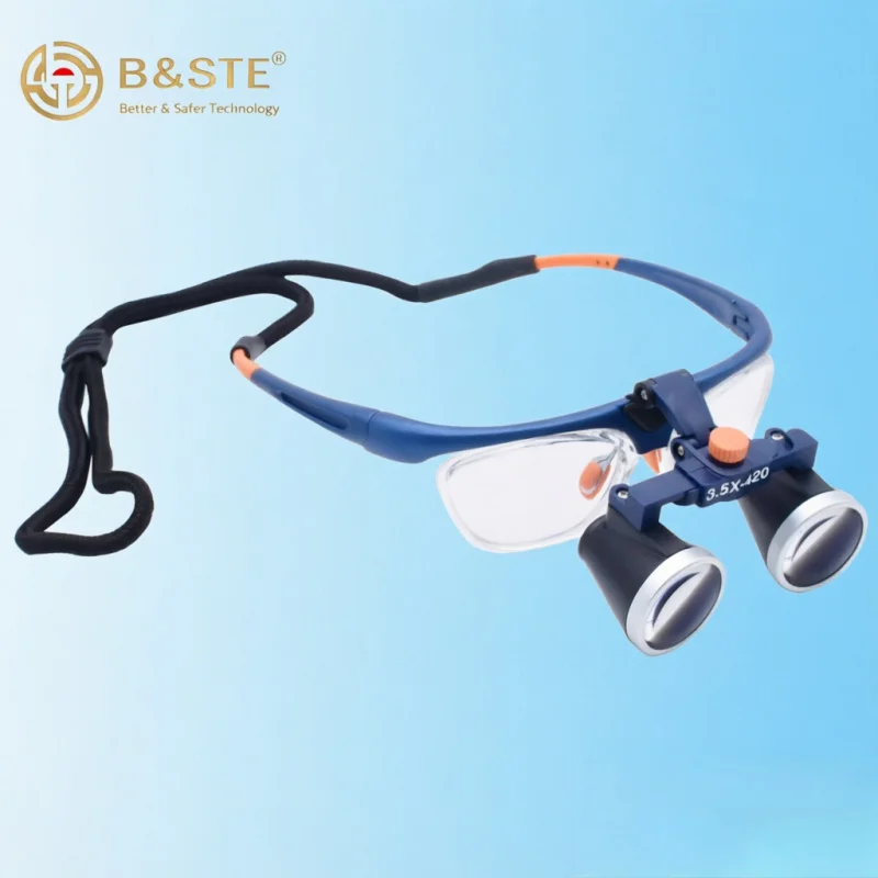 2.5X/3.5X Dental Loupes Adjustable Pupillary Distance Dentist Magnifying Glasses Surgical Binocular Loupe