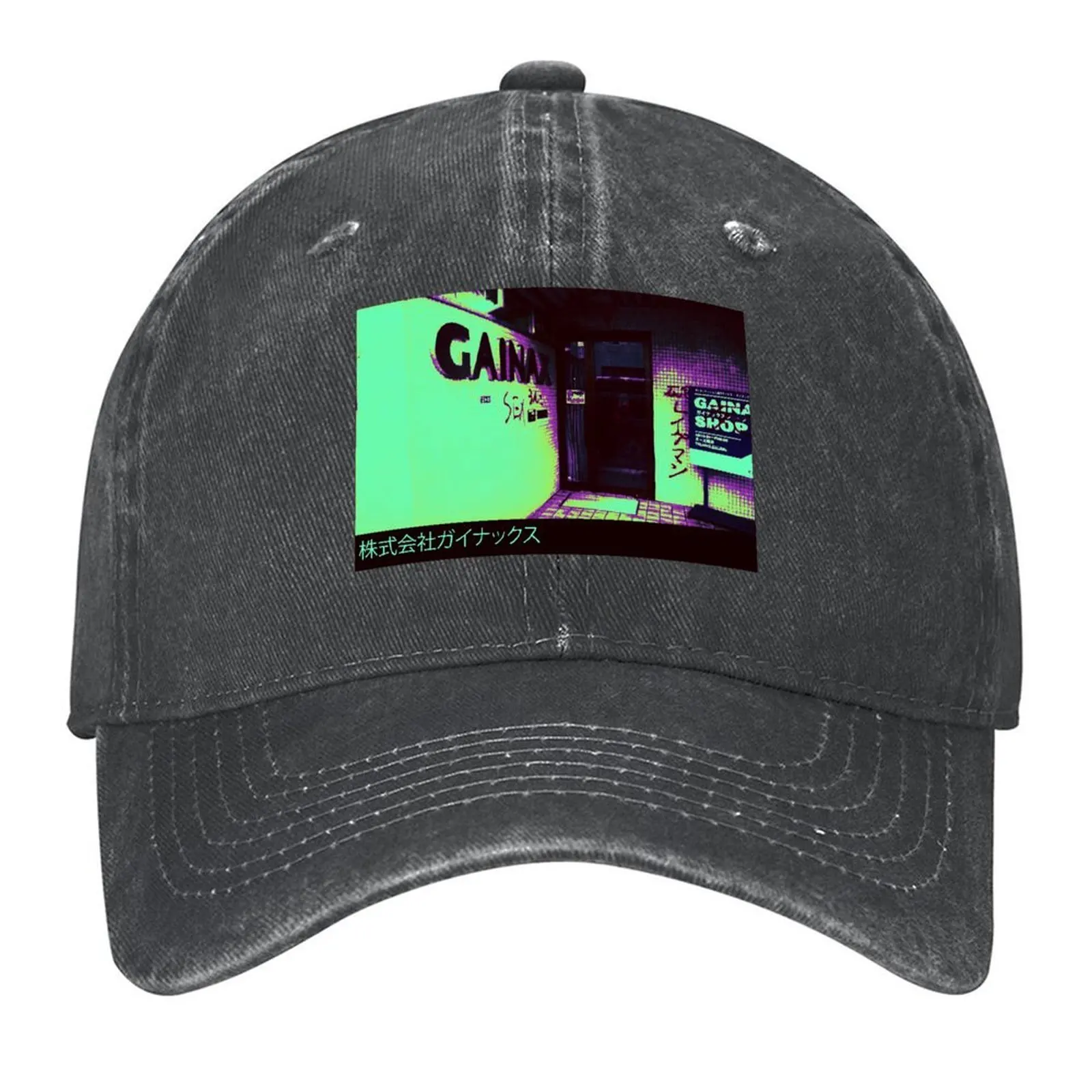

Gainax Graffiti Vandalism Baseball Cap Golf Hat Cosplay summer hat Military Cap Man Women's Beach Men's