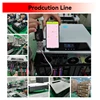 ECGSOLAX 10.2KW ソーラーハイブリッドインバーター 48Vdc 230Vac 最大充電 180A インバーター充電器ソーラーインバーター最大 PV 500VDC 3