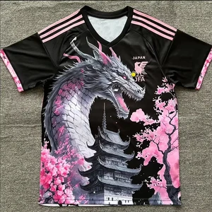 Jersey Sepak Bola Tim Nasional Jepang Baru Musim Panas Kaus Pria Kaus Lengan Pendek Bermotif Anime Atasan Olahraga Kasual Anak-anak/Dewasa 8 lensa sepak bola penjualan terbaik maillot - №