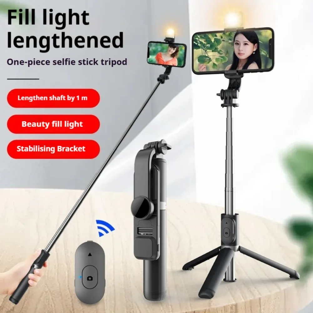 Adjustable Tripod Stand with Ring Light for Camera, Phone, and Selfie Vlogging – Perfect for TikTok & YouTube Live Streaming