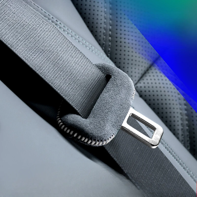 

Suitable for BYD Leopard 5 Two Pieces in The Front Row Suede Seat Belt Protective Cover Comprehensive Package