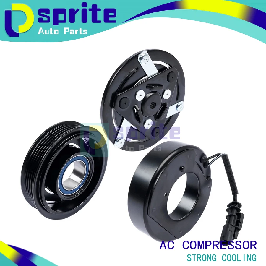 

AP02 AC Compressor Clutch Kit for Chevy Equinox GMC Terrain 1.5L L4 CVC 2018-2021 23291879 23398670 23301207