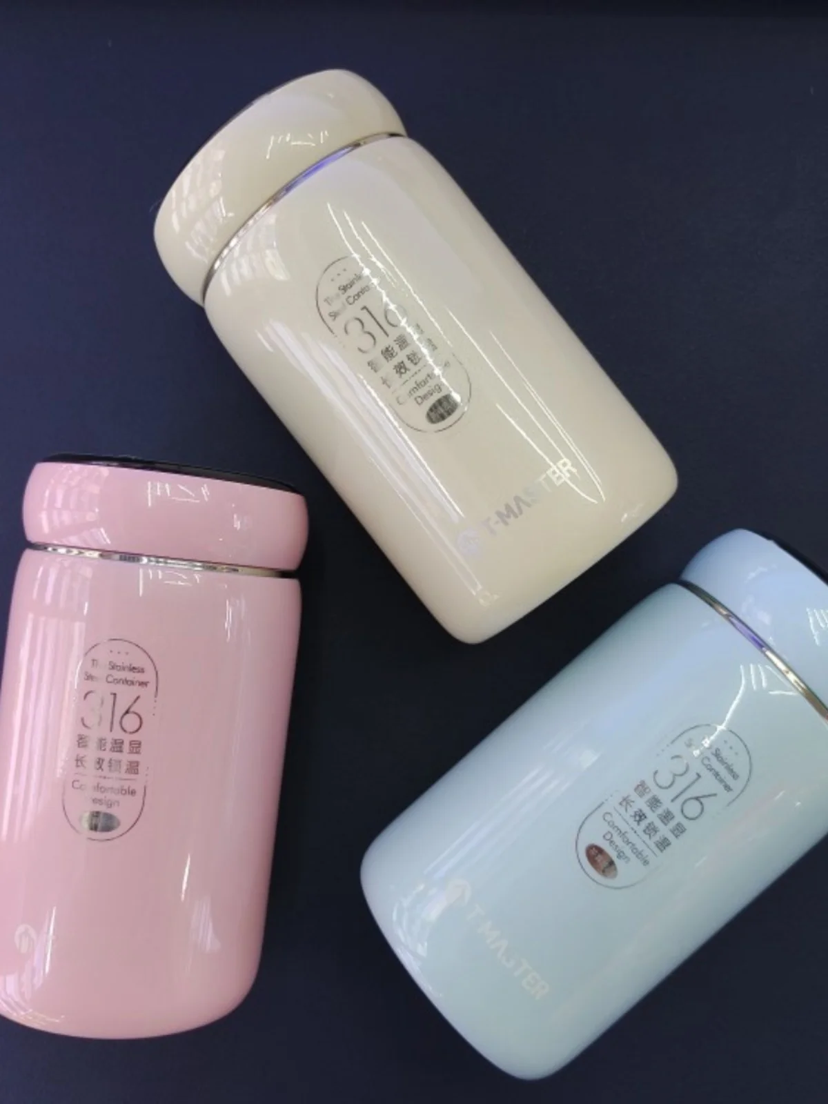 

Термокружка Fugang с дисплеем температуры, маленькая портативная, для женщин, студентов, для работы, из материала 36, для воды