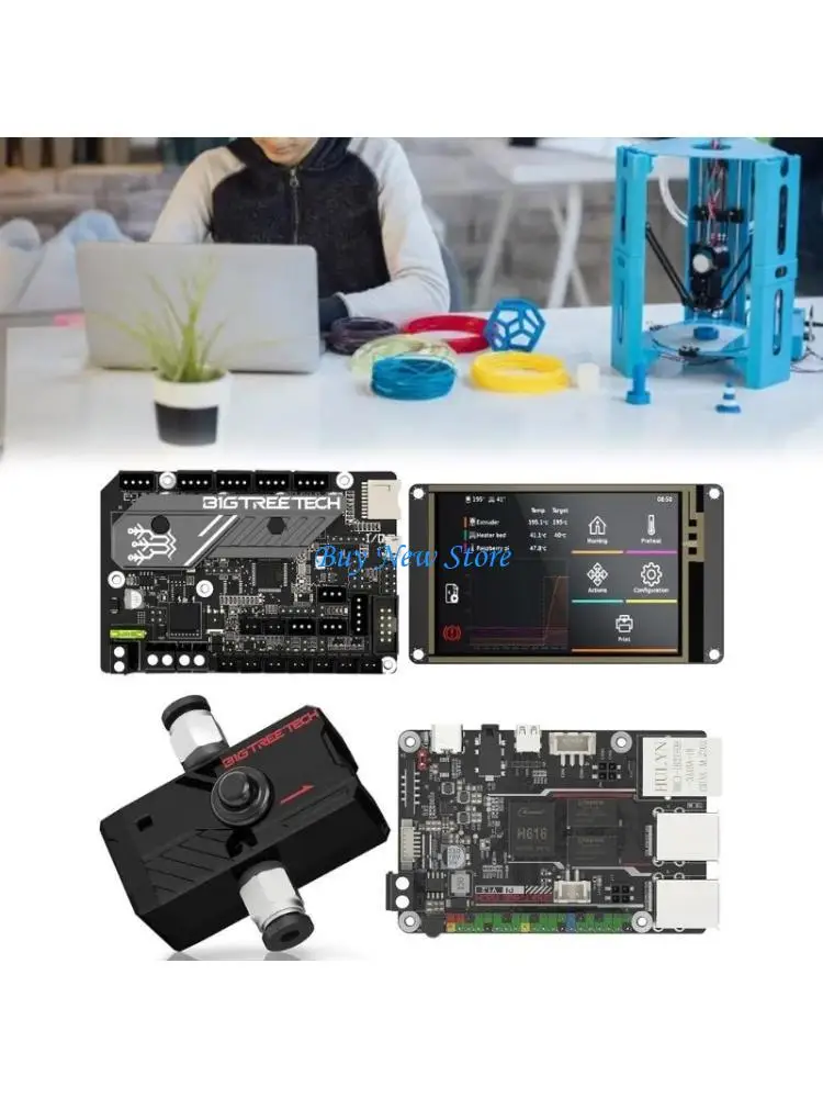 

20ce skr mini e3v3.0 & btt v1.2 & tft35 spi v2.1 & sfs v2.0 для Ender3 -принтер обновленный Clipperfirmware